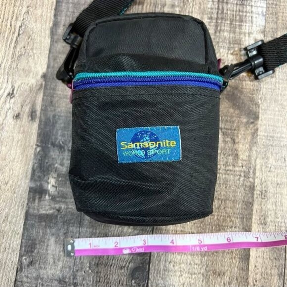 Vintage Samsonite World Sport Soft Camera Bag Y2K Retro 90s - Picture 4 of 8